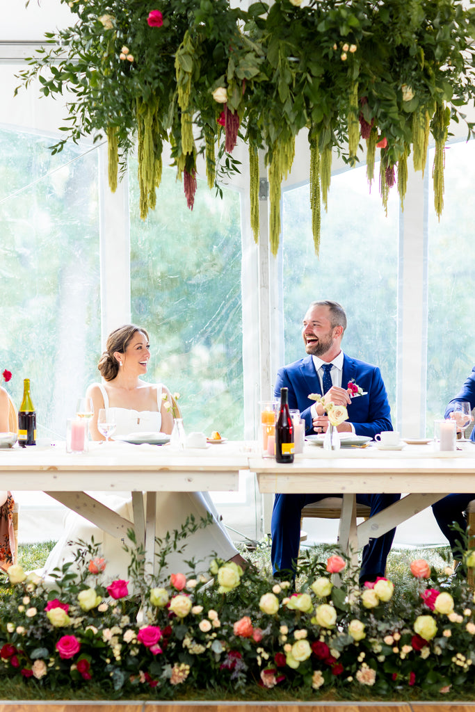 K & M's Lush Wedding Celebration