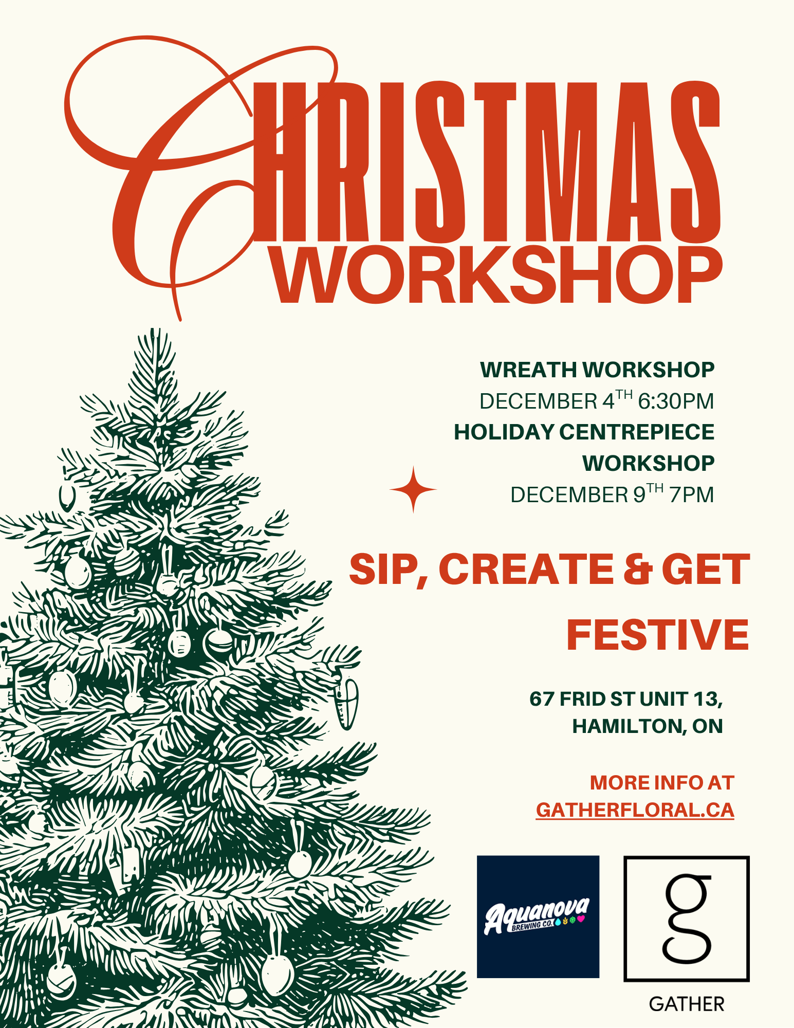 GATHER X AQUANOVA BREWING WORKSHOP