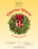 Load image into Gallery viewer, HOLIDAY WREATH WORKSHOP
