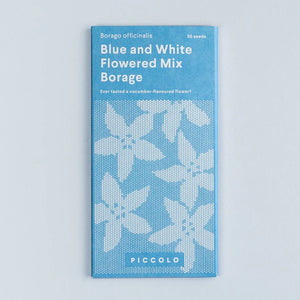 BLUE AND WHITE FLOWERED MIX BORAGE